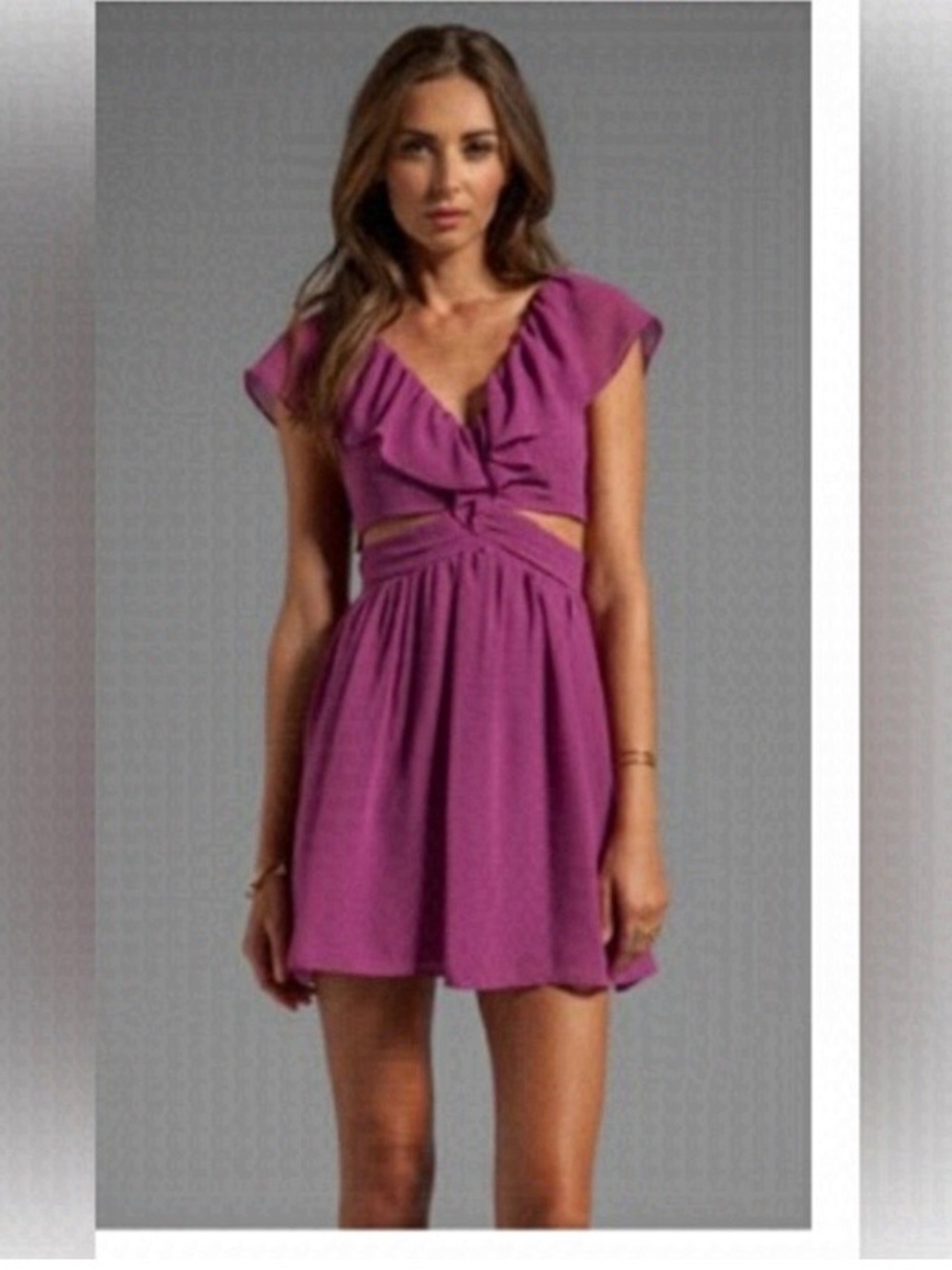Revolve keepsake the label ruffle midi dress